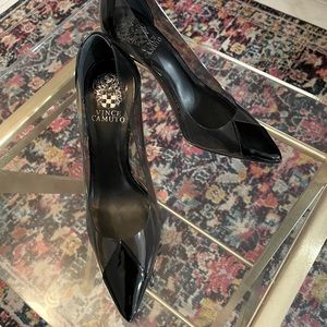 Vince Camuto Patent and Transparent Pumps - Size 7